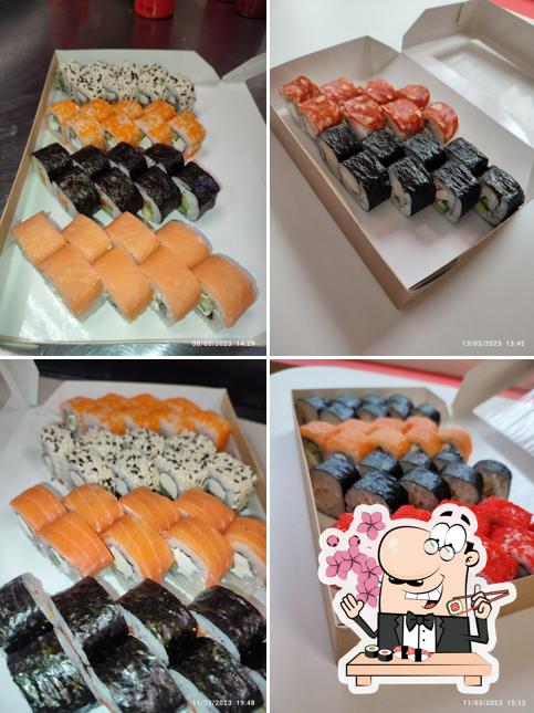 Choisissez de nombreuses options de sushi