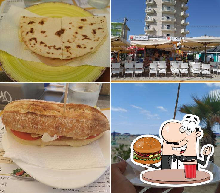 Prova un hamburger a Bar Nené
