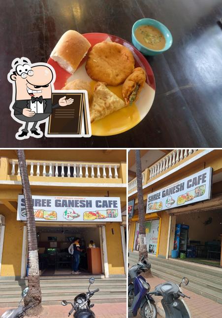The restaurant's exterior and interior