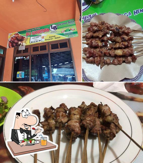 Platos en Warung Sate Kambing Bu Warmah