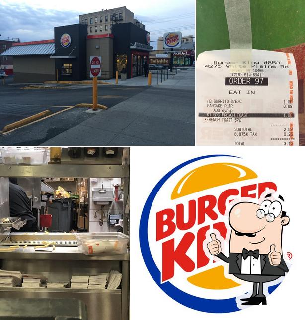 Burger King, 4275 White Plains Rd in Mount Vernon Restaurant menu and