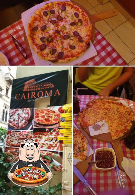 Essayez des pizzas à CaiRoma