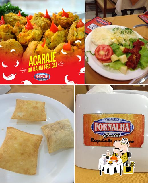 Platos en Fornalha Grill