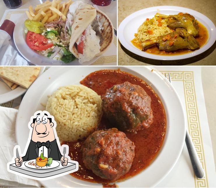 Grecian Garden Café in Melbourne Restaurant menu and reviews