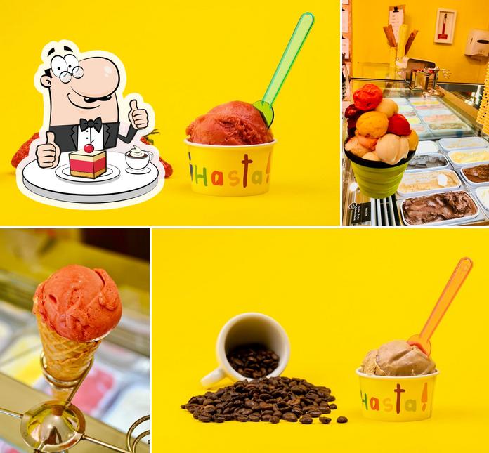 Hasta Ice Cream propone un'ampia selezione di dessert