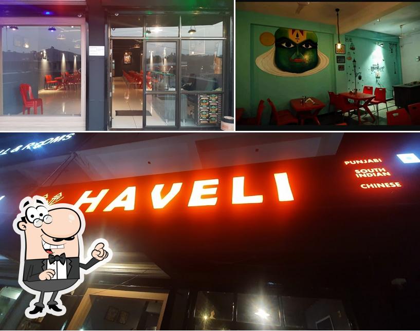 The interior of Haveli Restaurant