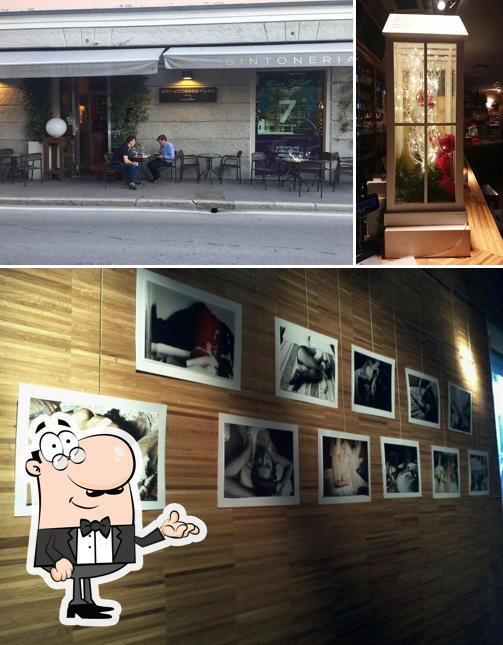 Gli interni di Enobene Enoteca Ristorante