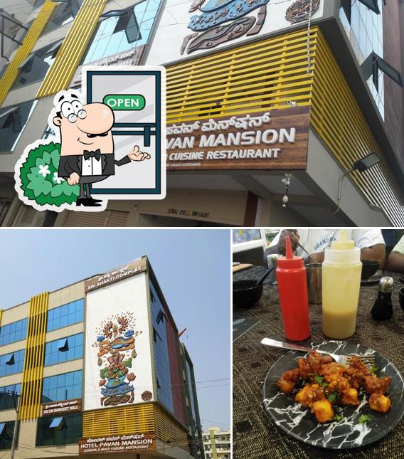 The photo of Hotel Pavan Mansion’s exterior and beverage