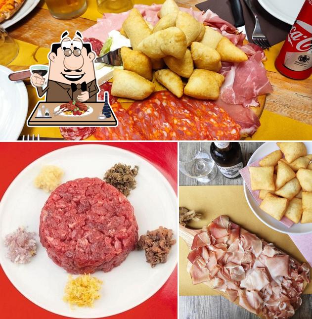 Prenez des plats à base de viande à Osteria Pane e Salame Nerviano