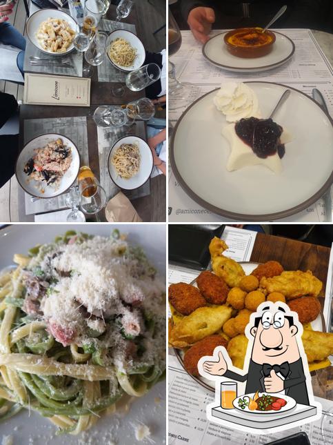 Cibo al Ristorante Pizzeria Dall'Amicone