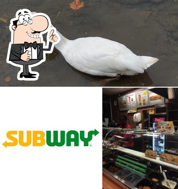 Look at the photo of Subway