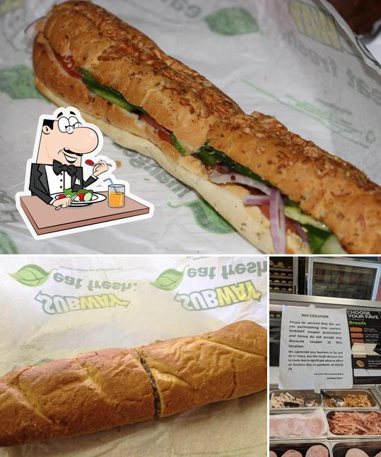 Nourriture à Subway