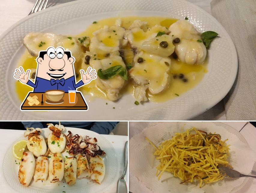 Platti al Ristorante di Pesce Il Delfino
