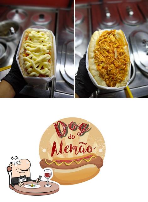 Comida em Dog Do Alemão Vinhedo