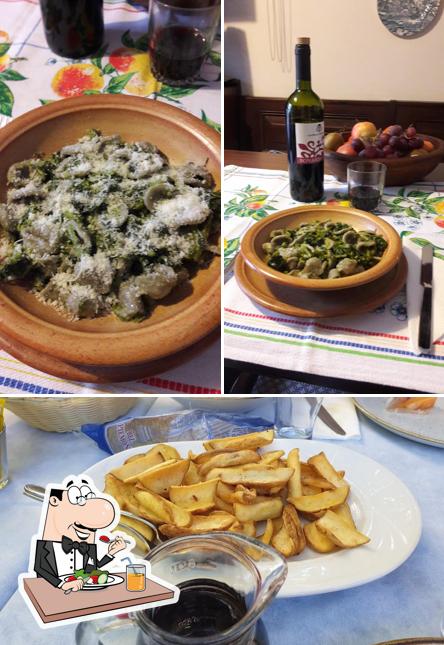 Cibo al Ristorante Pizzeria Lanterna Blu