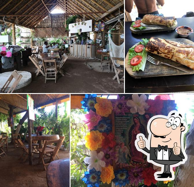 Restaurante AMOKI JR. La Casa Del BIG Burrito Punta Zicatela, Brisas de