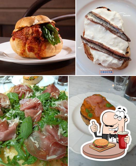 Ordina un hamburger a Crocca - Milano Via Fiamma