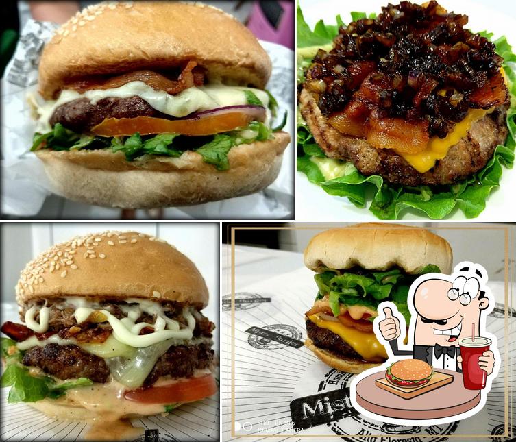 Os hambúrgueres do Mister Burger Hamburgueria irão saciar uma variedade de gostos