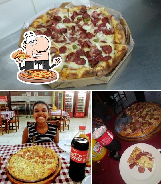 Experimente diferentes estilos de pizza