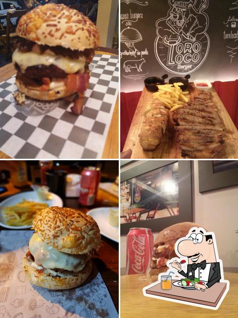 Comida em Toro Loco Burger T-13