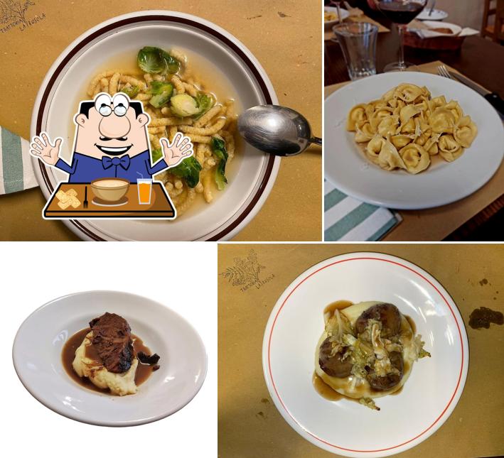 Cibo al Trattoria La Rosola