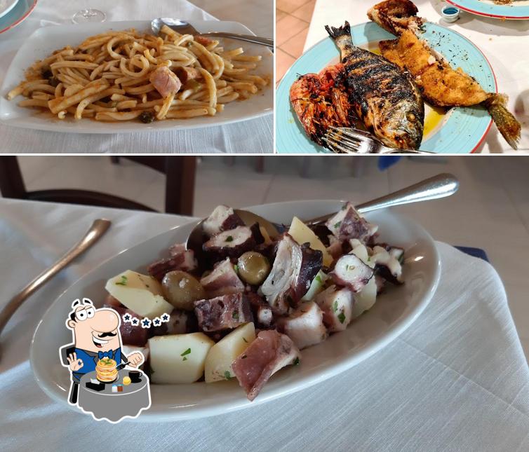 Cibo al Ittiturismo Sa Pischera 'e Mar 'e Pontis