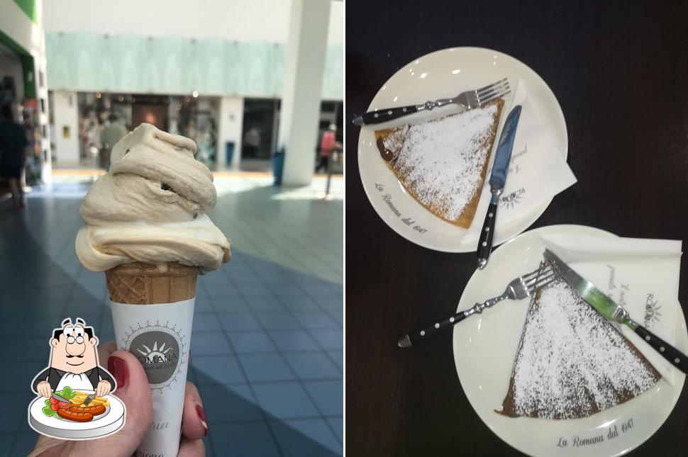 Cibo al Gelateria La Romana Rimini