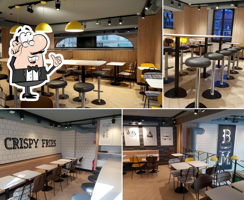 L'intérieur de McDonald’s Restaurant