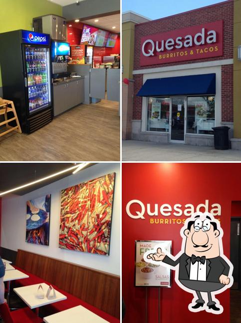 L'intérieur de Quesada Burritos & Tacos