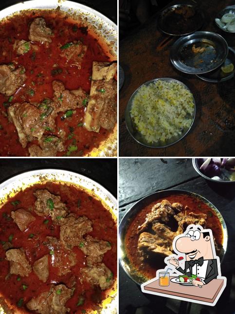 Food at Chacha Da Dhaba