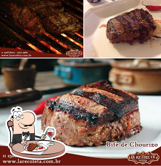Prove pratos de carne no La Recoleta