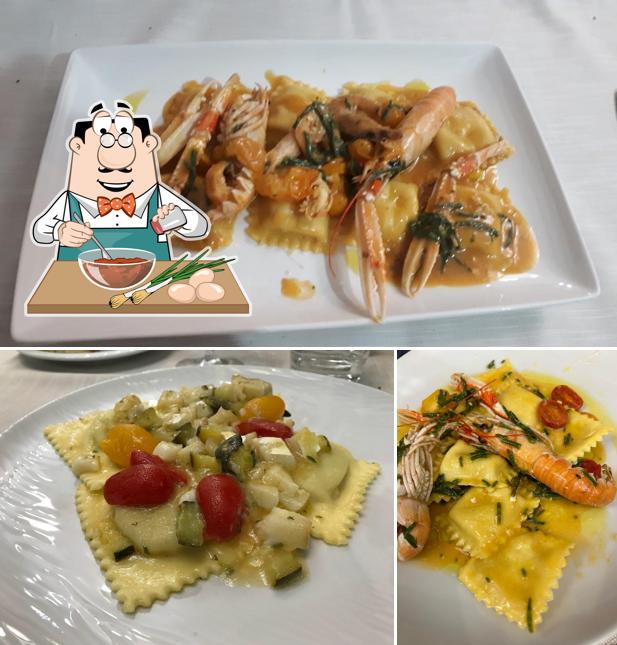 Ravioli al Ristorante Da Adele