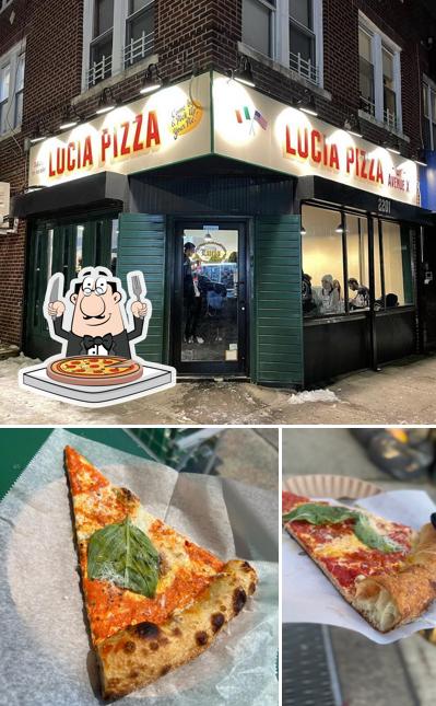 At Lucia Pizza Of Avenue X, you can order pizza