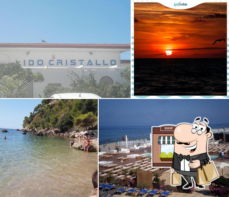 Guarda la parte esterna di Lido Cristallo