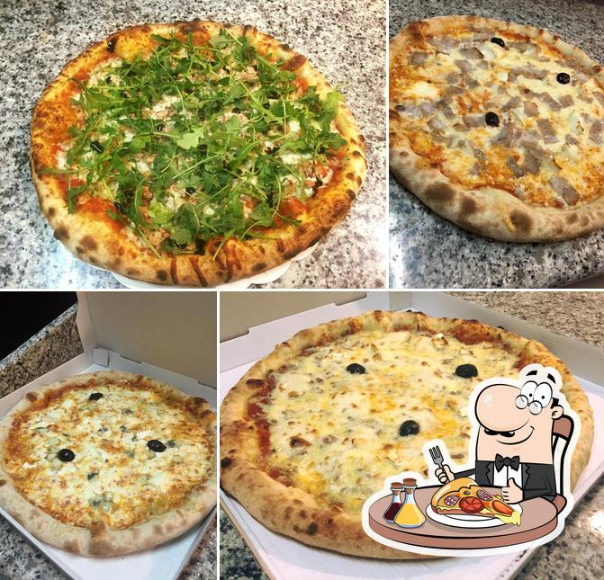 Choisissez des pizzas à Pizza Simon