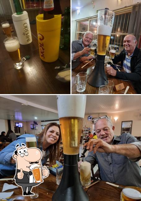 Peça uma tulipa de cerveja leve ou escura