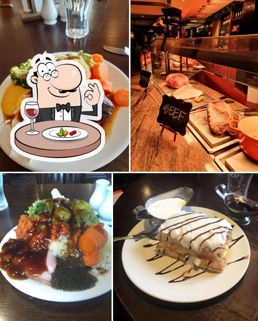 Green Oak Farm Dining & Carvery in Ellesmere Port Restaurant menu