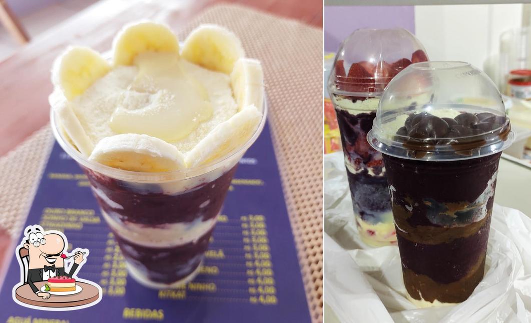 Kaléo Açaí provê uma escolha de sobremesas