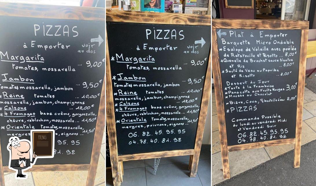 Le menu du tableau présente les options disponibles)