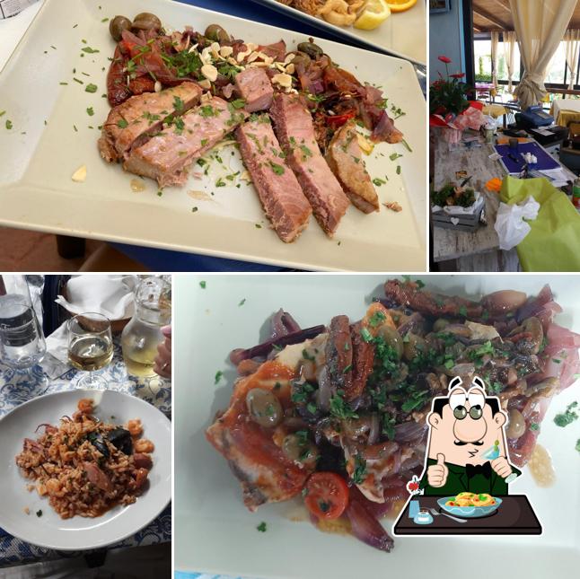 Cibo al Pescheria La Paranza Capo Vaticano