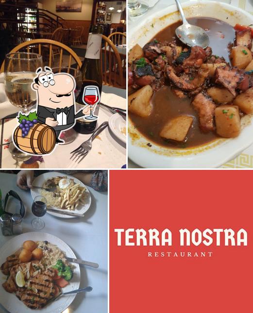 It’s nice to savour a glass of wine at Terra Nostra Restaurant