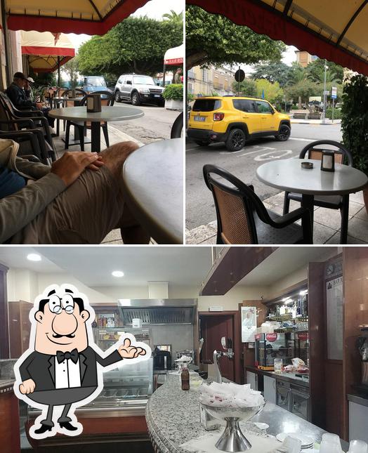 Gli interni di Bar Roma