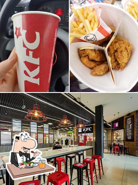 Помимо прочего, в KFC Евроопт Казимировская есть еда и напитки