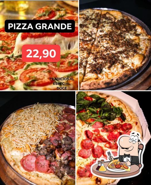 Peça pizza no Pizzaria Tradicão Campo Magro