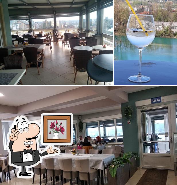 La foto della interni e vino di Restoran Prva postaja