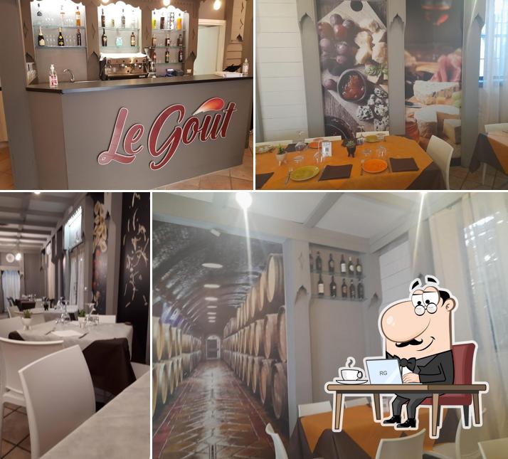 Siediti a un tavolo di Ristorante Le Goût - L'arte Dei Sapori