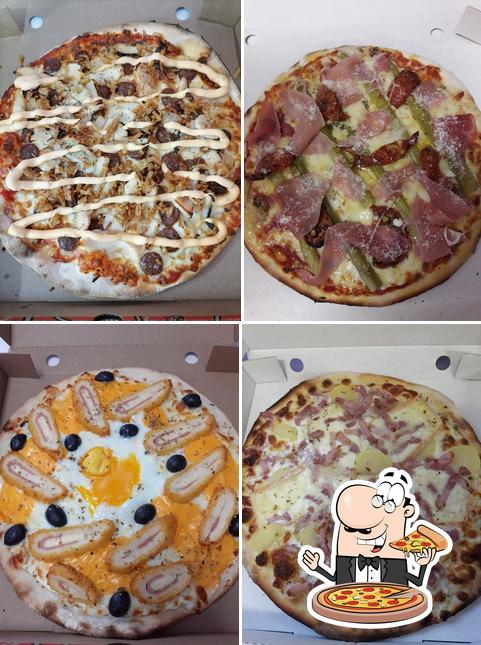 Choisissez différents genres de pizzas