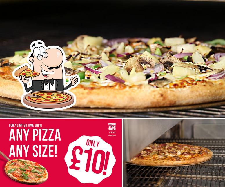 Order pizza at Four Star Pizza North Belfast