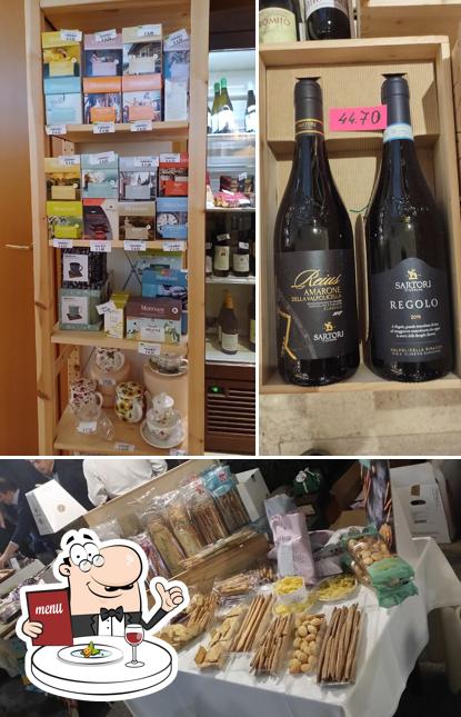 Cibo al Enoteca Rocchi vendita al pubblico Salaria