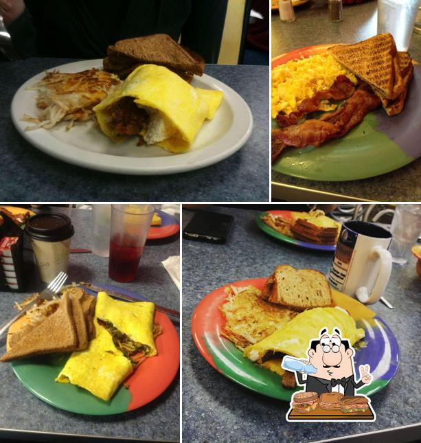 Order a sandwich at Cosmic Omelet